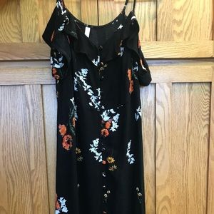 Floral maxi dress